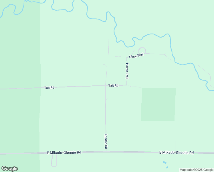 map of restaurants, bars, coffee shops, grocery stores, and more near 816-818 Tait Road in Mikado