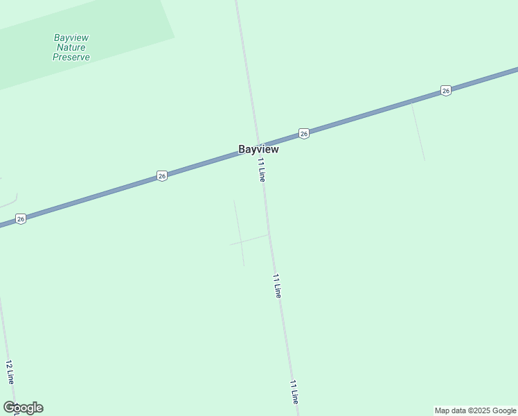 map of restaurants, bars, coffee shops, grocery stores, and more near 78154 11 Line in Meaford