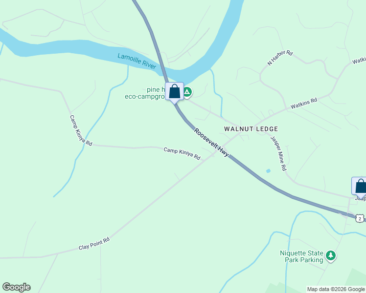 map of restaurants, bars, coffee shops, grocery stores, and more near 120 Camp Kiniya Road in Colchester