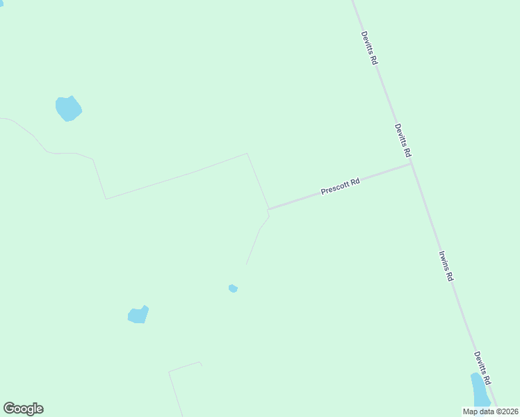 map of restaurants, bars, coffee shops, grocery stores, and more near 75 Prescott Road in Kawartha Lakes