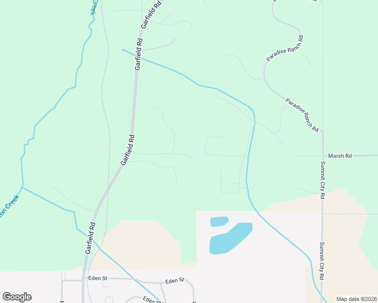 map of restaurants, bars, coffee shops, grocery stores, and more near 2449 Slocum Road in Kingsley