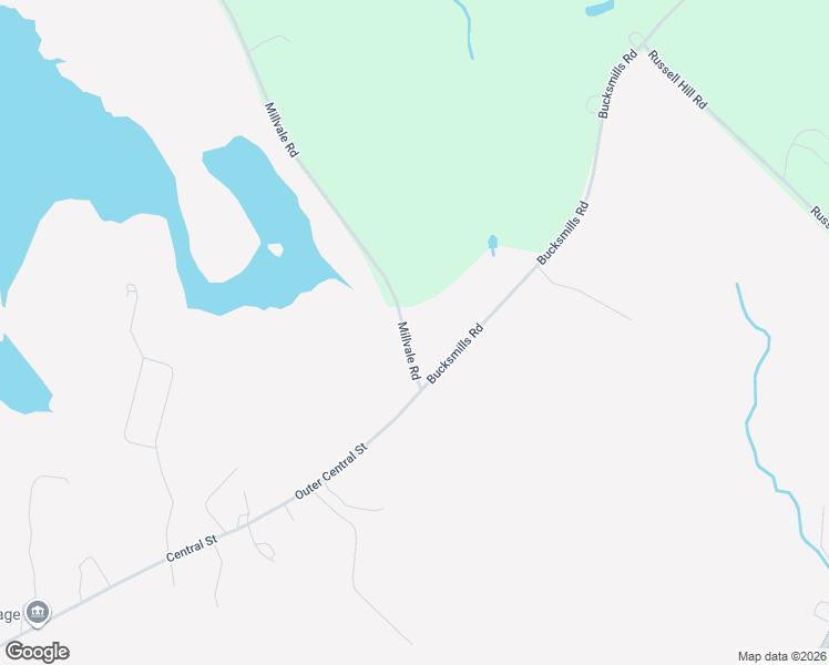 map of restaurants, bars, coffee shops, grocery stores, and more near 23 Millvale Road in Bucksport