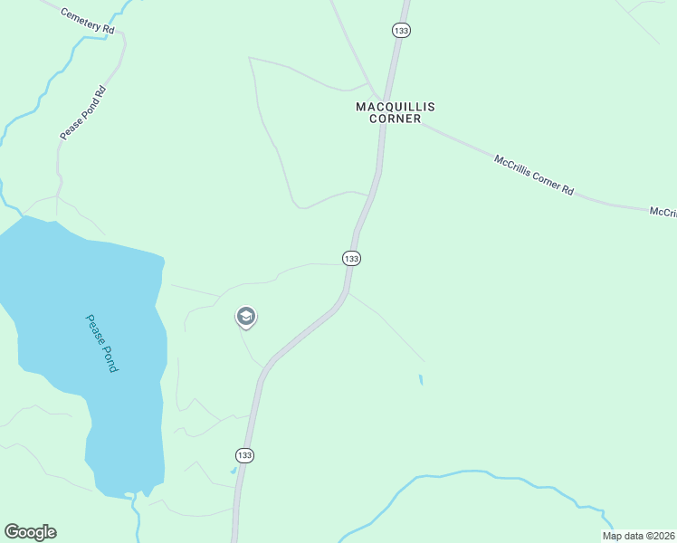 map of restaurants, bars, coffee shops, grocery stores, and more near 232 Maine 133 in Wilton