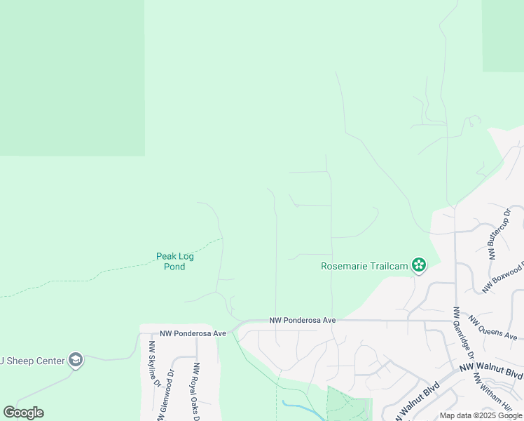 map of restaurants, bars, coffee shops, grocery stores, and more near 3440 Northwest Covey Run in Corvallis