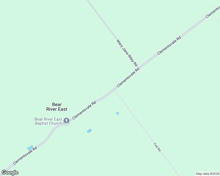map of restaurants, bars, coffee shops, grocery stores, and more near 2841 Clementsvale Road in Bear River