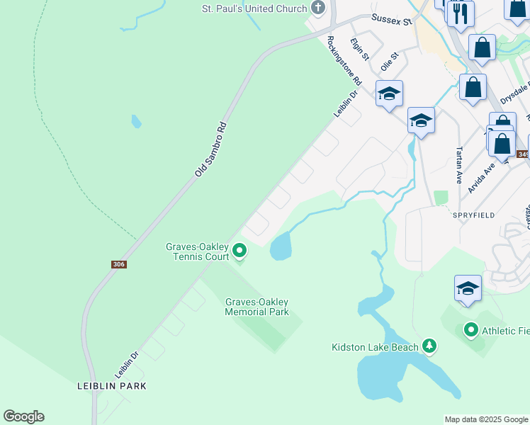 map of restaurants, bars, coffee shops, grocery stores, and more near 4 Elmdale Crescent in Halifax