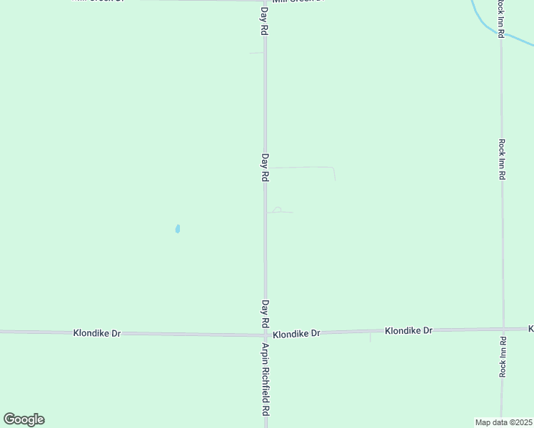 map of restaurants, bars, coffee shops, grocery stores, and more near 9846 Day Road in Arpin