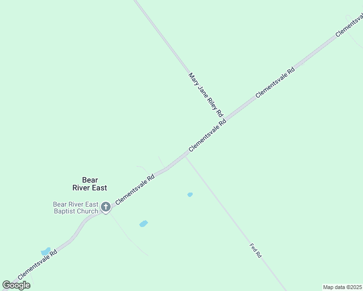 map of restaurants, bars, coffee shops, grocery stores, and more near 2853 Clementsvale Road in Bear River