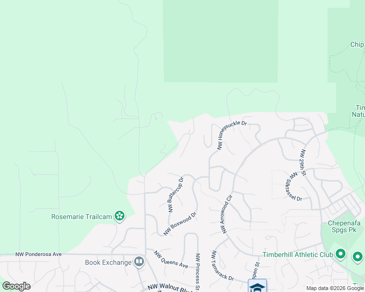 map of restaurants, bars, coffee shops, grocery stores, and more near 3550 Northwest Glenridge Place in Corvallis