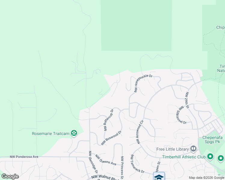 map of restaurants, bars, coffee shops, grocery stores, and more near 3550 Northwest Glenridge Place in Corvallis