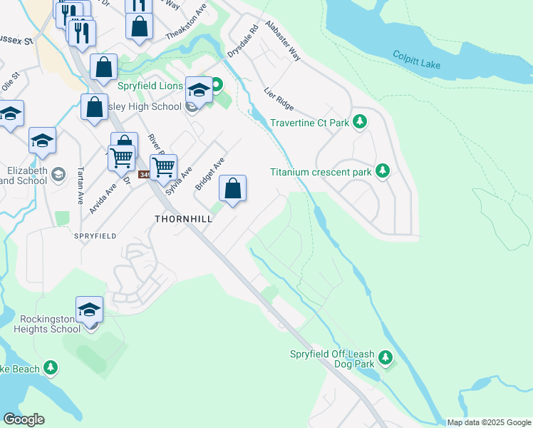 map of restaurants, bars, coffee shops, grocery stores, and more near 37 McIntosh Street in Halifax