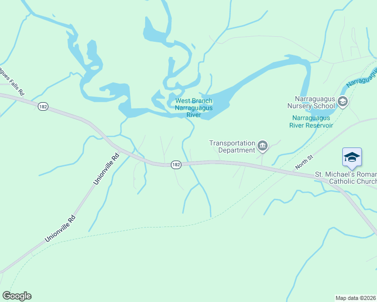 map of restaurants, bars, coffee shops, grocery stores, and more near 258 Blacks Woods Road in Cherryfield