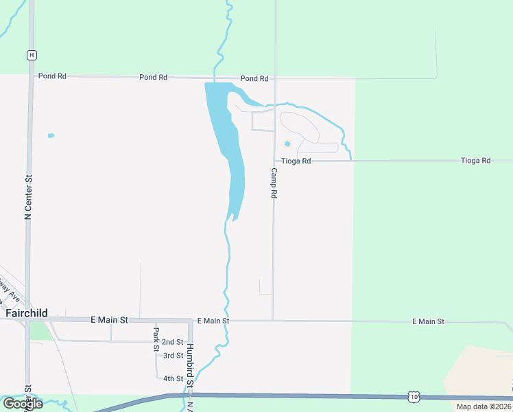 map of restaurants, bars, coffee shops, grocery stores, and more near 330 Camp Road in Fairchild