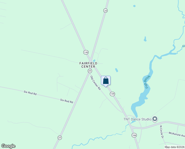 map of restaurants, bars, coffee shops, grocery stores, and more near 454 Old Center Road in Waterville