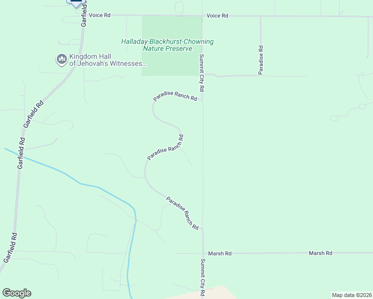 map of restaurants, bars, coffee shops, grocery stores, and more near Summit City Road in Kingsley
