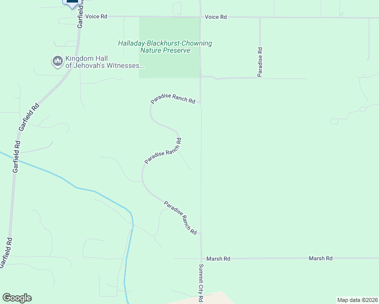 map of restaurants, bars, coffee shops, grocery stores, and more near Summit City Road in Kingsley