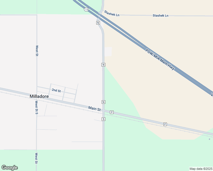 map of restaurants, bars, coffee shops, grocery stores, and more near 836 County Road S in Milladore