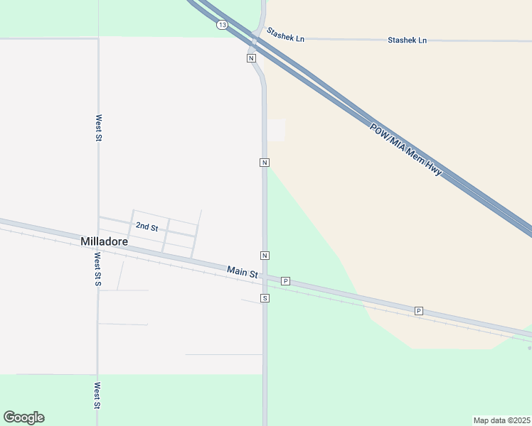 map of restaurants, bars, coffee shops, grocery stores, and more near 836 County Road S in Milladore
