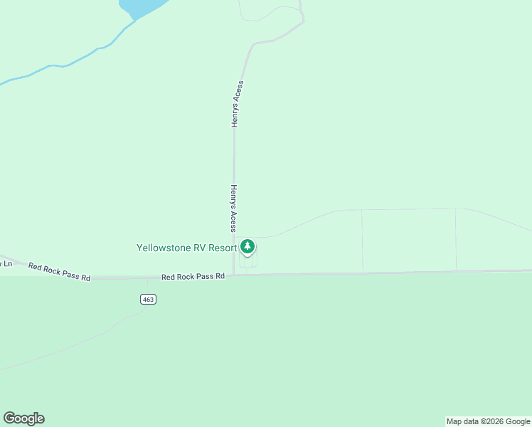map of restaurants, bars, coffee shops, grocery stores, and more near 3726 Red Rock Road in Island Park