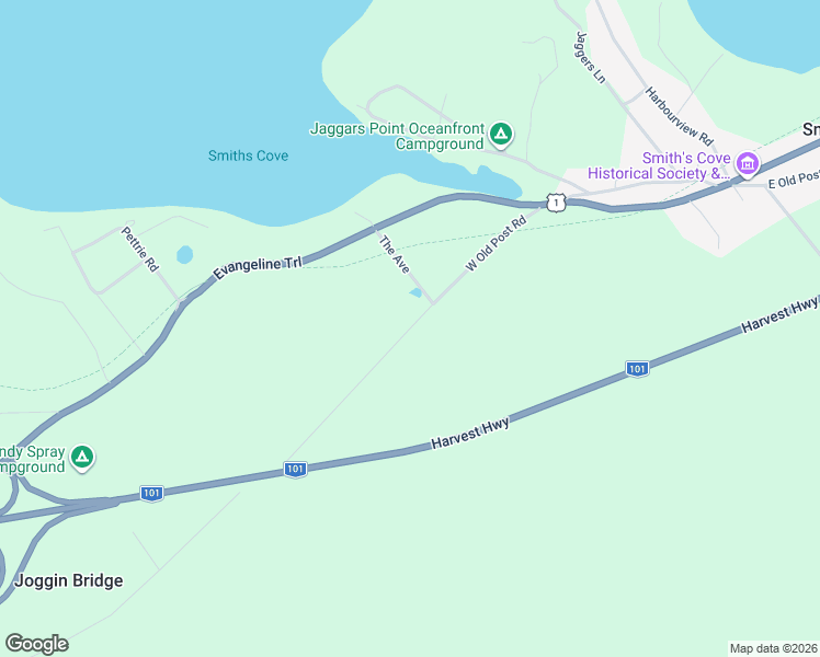 map of restaurants, bars, coffee shops, grocery stores, and more near West Old Post Road in Digby