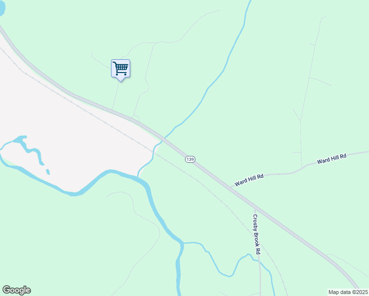 map of restaurants, bars, coffee shops, grocery stores, and more near 418 Maine 220 in Unity