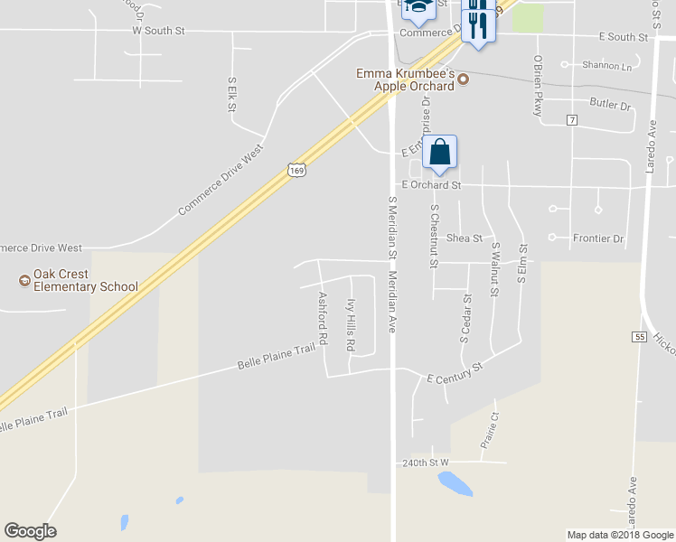 map of restaurants, bars, coffee shops, grocery stores, and more near 905 Cobblestone Lane in Belle Plaine