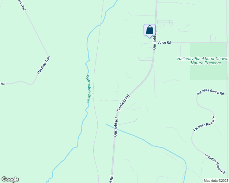 map of restaurants, bars, coffee shops, grocery stores, and more near 5200 Paradise Trail in Kingsley