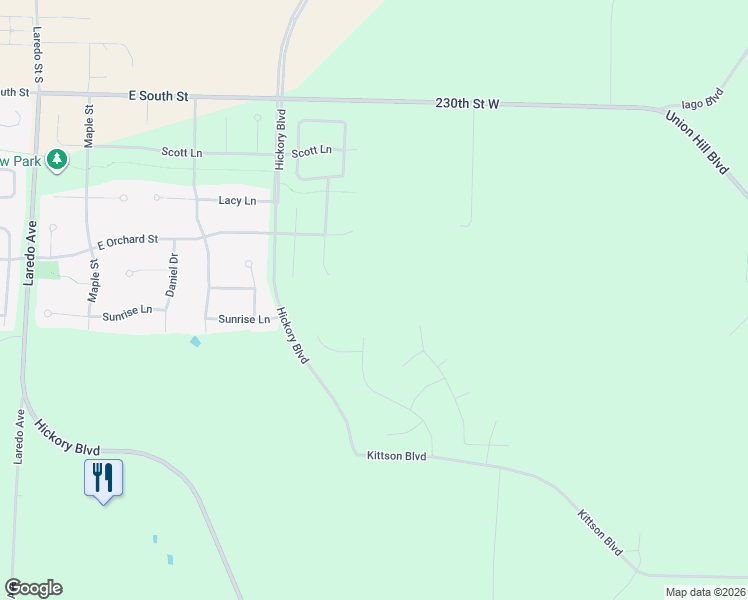 map of restaurants, bars, coffee shops, grocery stores, and more near 921 Hickory Boulevard in Belle Plaine