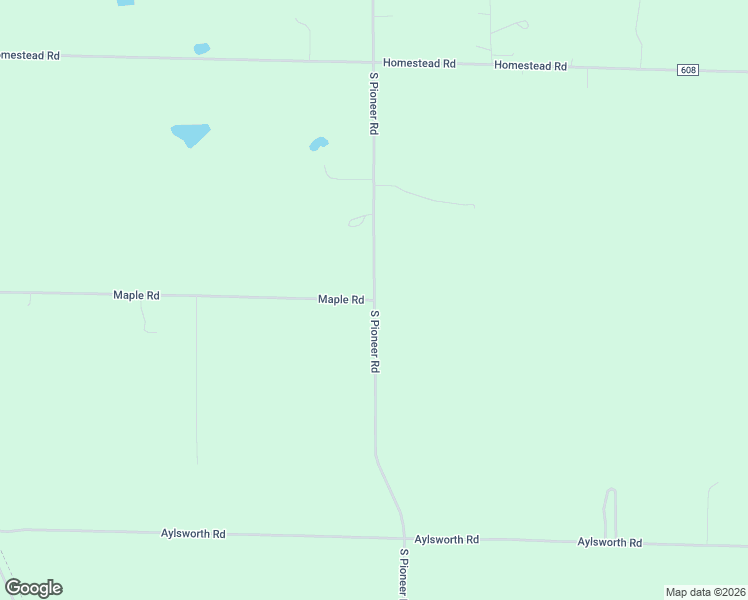 map of restaurants, bars, coffee shops, grocery stores, and more near 1451 South Pioneer Road in Beulah