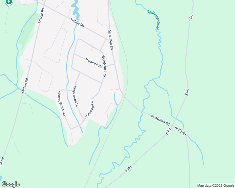 map of restaurants, bars, coffee shops, grocery stores, and more near 213 McMullen Road in Milton