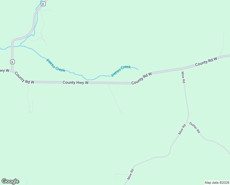 map of restaurants, bars, coffee shops, grocery stores, and more near W4335 County Road West in Eleva