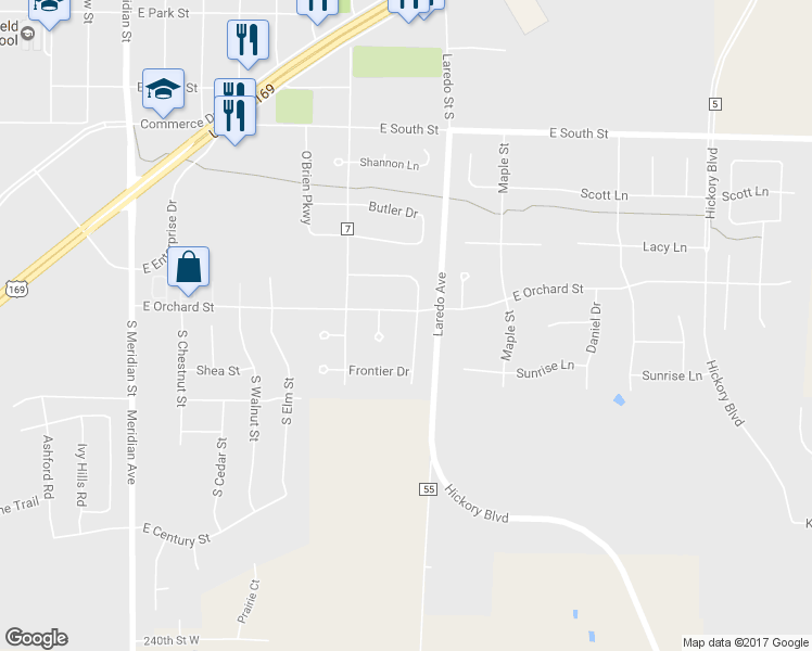 map of restaurants, bars, coffee shops, grocery stores, and more near 804 Heritage Trail in Belle Plaine