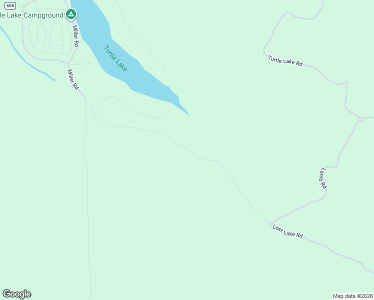 map of restaurants, bars, coffee shops, grocery stores, and more near Lost Lake Road in Beulah