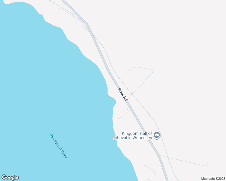 map of restaurants, bars, coffee shops, grocery stores, and more near 530 River Road in Bucksport