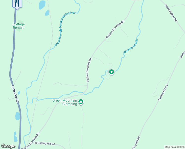 map of restaurants, bars, coffee shops, grocery stores, and more near 895 Bugbee Crossing Road in Burke