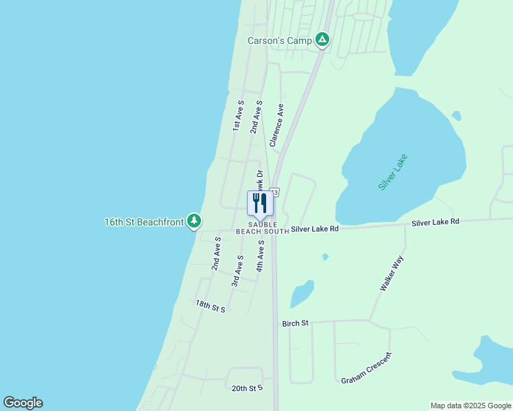 12 Mohawk Drive, Sauble Beach ON Walk Score