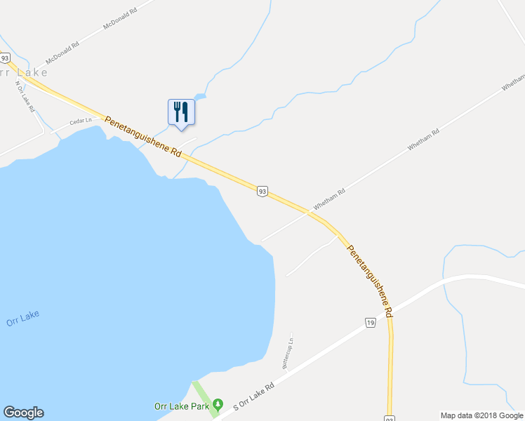 map of restaurants, bars, coffee shops, grocery stores, and more near 6 Difelices Lane in Elmvale