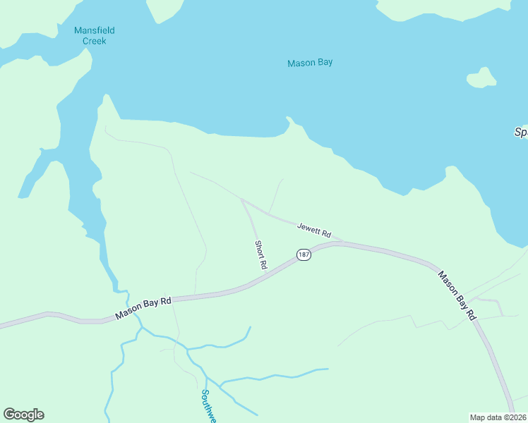 map of restaurants, bars, coffee shops, grocery stores, and more near Jewett Road in Jonesport