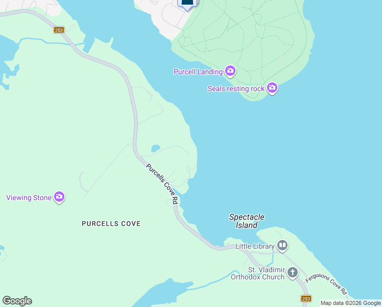 map of restaurants, bars, coffee shops, grocery stores, and more near 5 Bluestone Road in Halifax