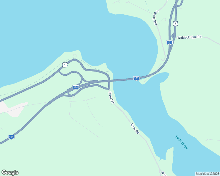 map of restaurants, bars, coffee shops, grocery stores, and more near 4821 Nova Scotia Trunk 1 in Salmon River