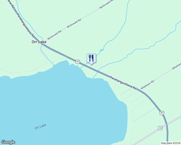 map of restaurants, bars, coffee shops, grocery stores, and more near 5644 Ontario 93 in Elmvale