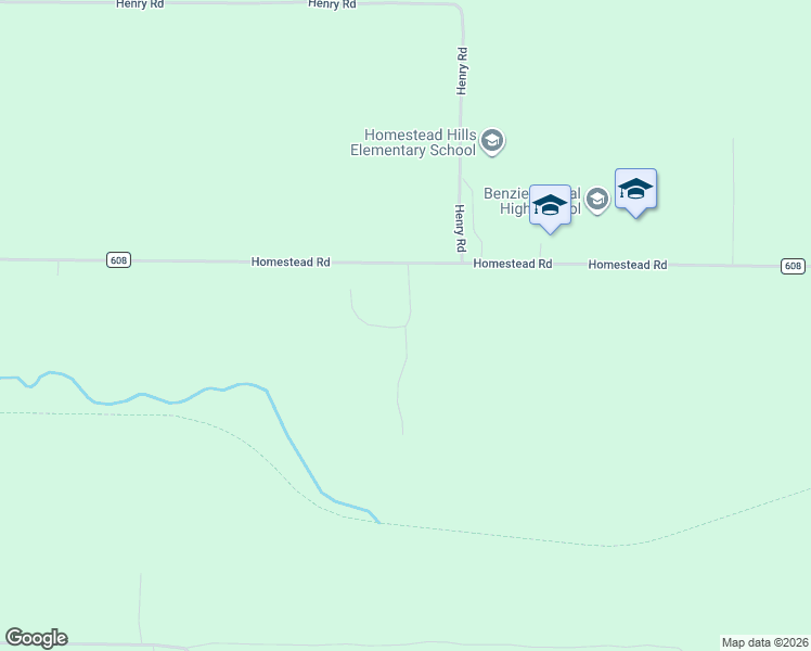 map of restaurants, bars, coffee shops, grocery stores, and more near 1072 Lipp Farm Road in Benzonia