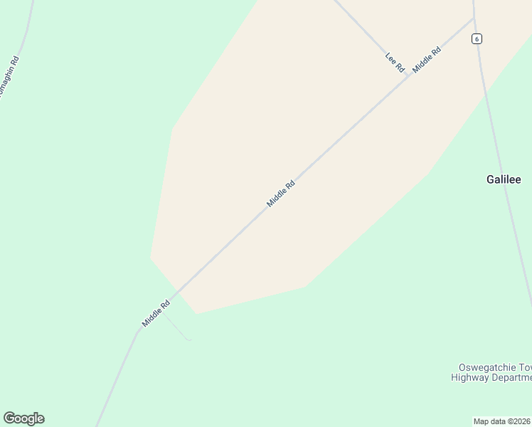 map of restaurants, bars, coffee shops, grocery stores, and more near 1435-1529 Middle Rd in Ogdensburg