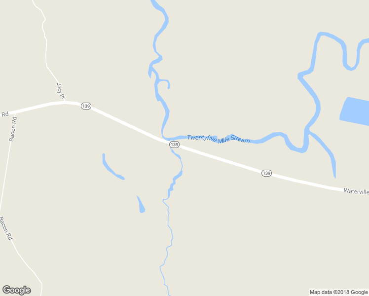 map of restaurants, bars, coffee shops, grocery stores, and more near Waterville Road in Unity