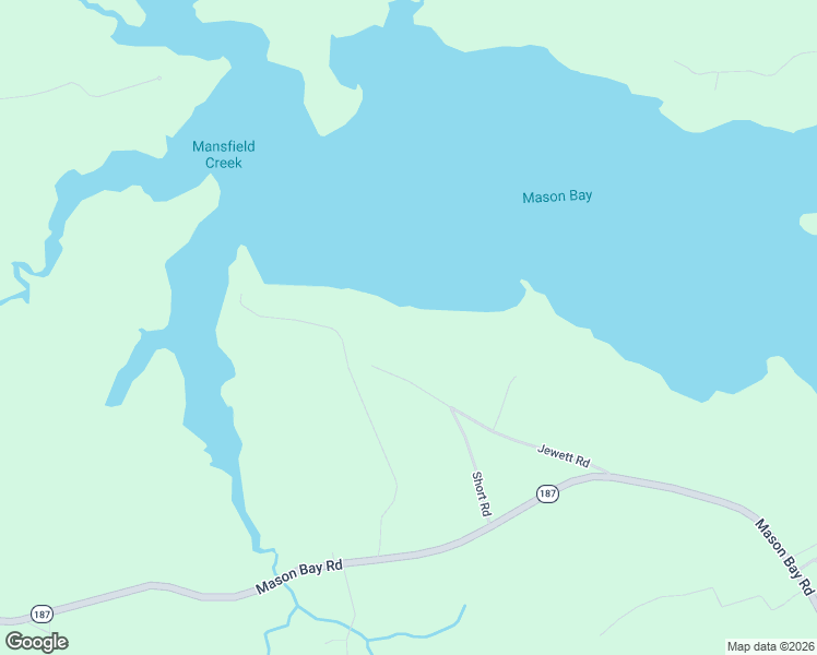 map of restaurants, bars, coffee shops, grocery stores, and more near 20 North Middle Ground View in Jonesport