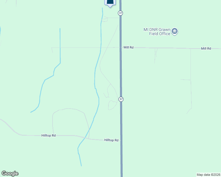 map of restaurants, bars, coffee shops, grocery stores, and more near 4586-4798 Old Highway 37 South in Grand Traverse