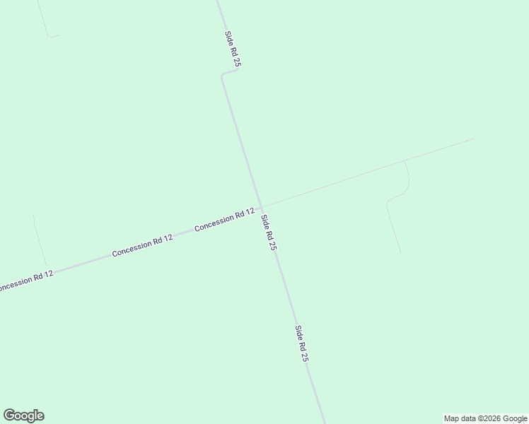 map of restaurants, bars, coffee shops, grocery stores, and more near 4047 Concession Road 12 in Orillia