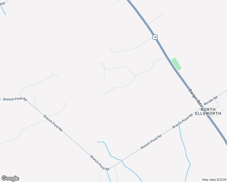 map of restaurants, bars, coffee shops, grocery stores, and more near 36 Tamarac Road in Ellsworth