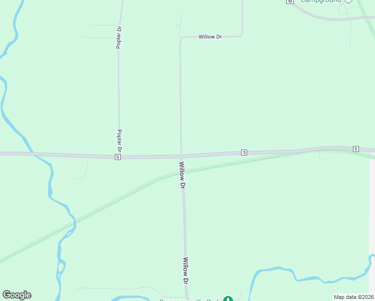 map of restaurants, bars, coffee shops, grocery stores, and more near E5808 County Road S in Algoma