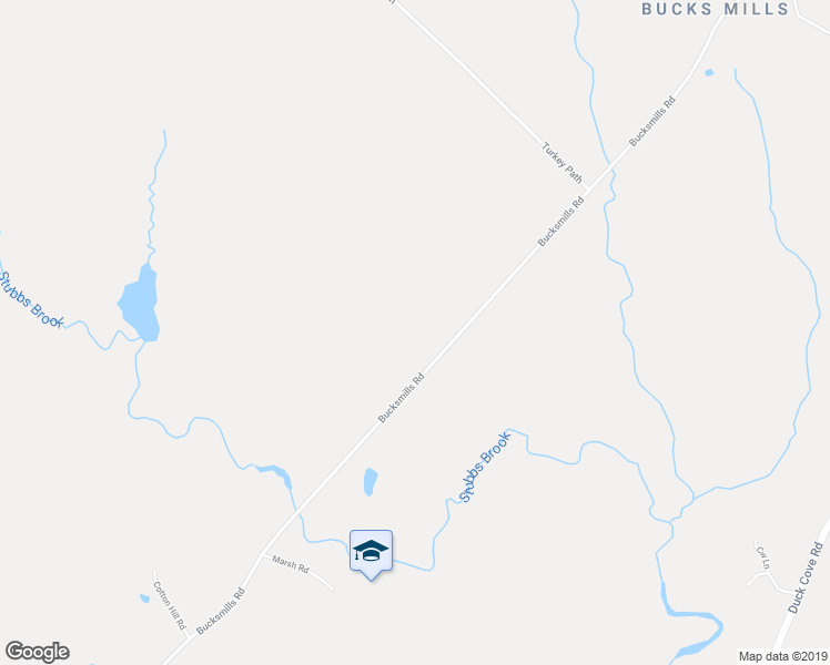 map of restaurants, bars, coffee shops, grocery stores, and more near 362 Bucksmills Road in Bucksport